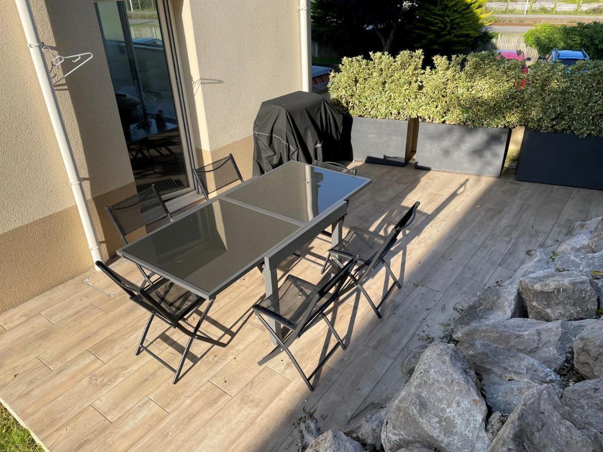 Villa Louise - Appartement Spacieux Proche Digue Avec Jardin Wimereux Exteriör bild