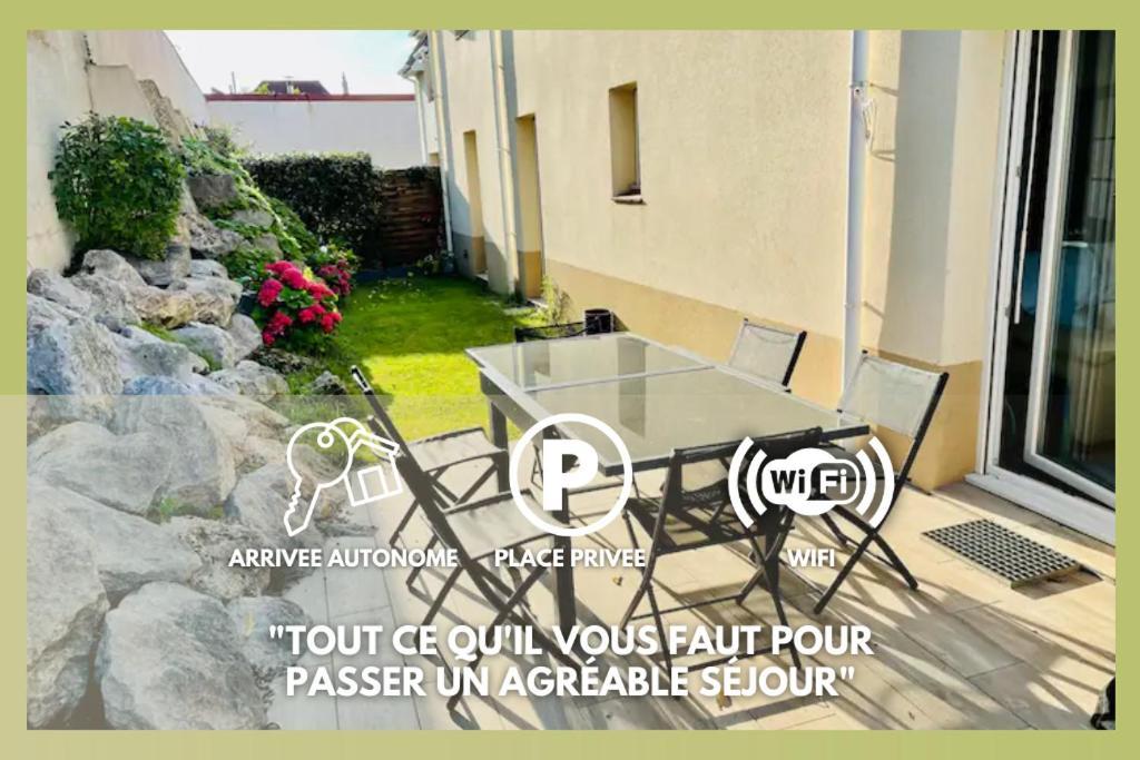 Villa Louise - Appartement Spacieux Proche Digue Avec Jardin Wimereux Exteriör bild